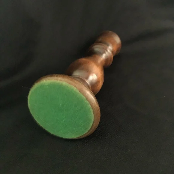 Vintage Wooden Taper Candle Holder 6 1/2” - Picture 3 of 4